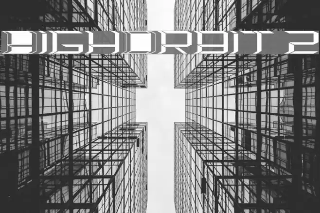 HighOrbit 2 Font examples