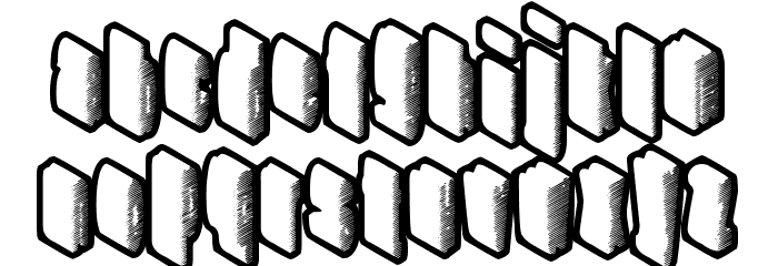 HighRating Font LOWERCASE