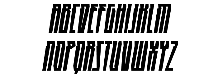 HighRise BB Italic フォント 小文字