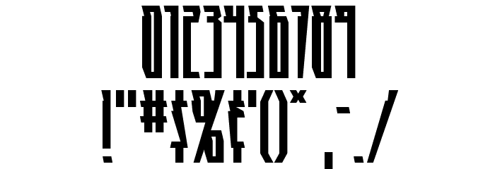 HighRise BB Font OTHER CHARS