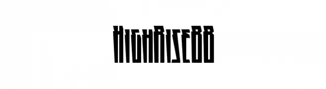 HighRiseBB  Скачать бесплатные шрифты