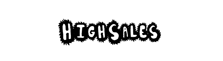 HighSales  免费字体下载
