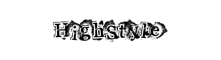 HighStyle  Free Fonts Download
