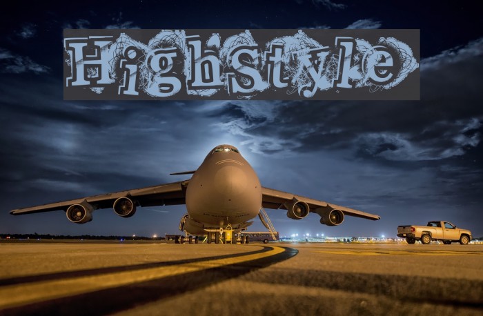 HighStyle Font examples