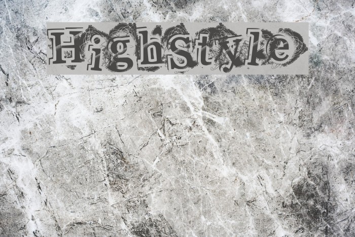HighStyle Font examples