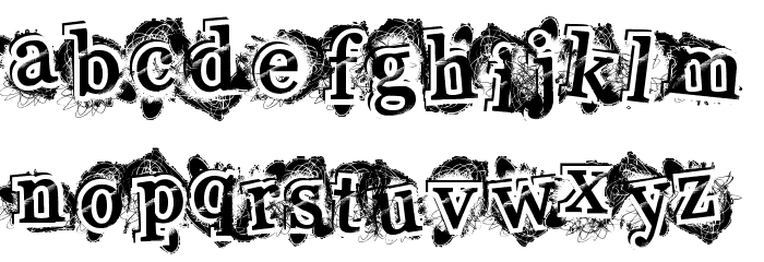 HighStyle Font LOWERCASE