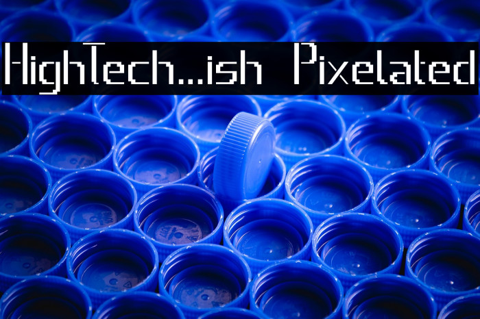 HighTech...ish Pixelated Example 1