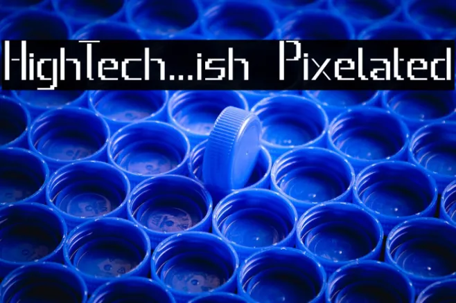HighTech...ish Pixelated Example 1