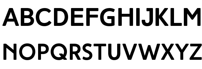 HighTideBold Font LOWERCASE