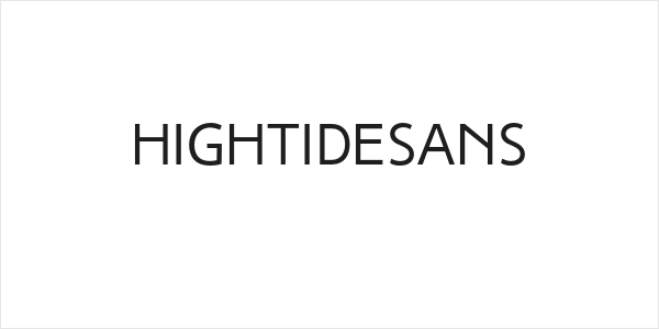 HighTideSans Logo