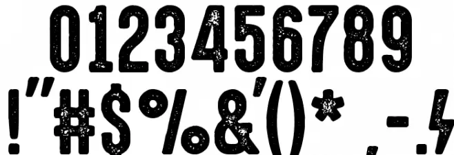 HighVoltage Rough Schriftart Anderer Schreiben