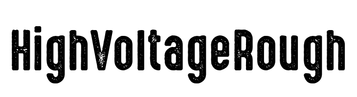 HighVoltage Rough  नि: शुल्क फ़ॉन्ट्स डाउनलोड