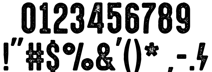 HighVoltage Rough Schriftart Anderer Schreiben