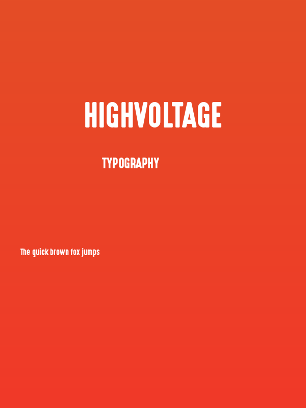 HighVoltage Poster