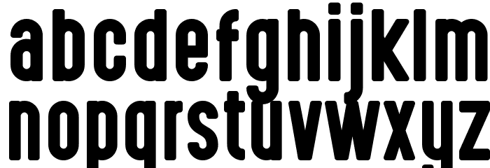 HighVoltage Font LOWERCASE