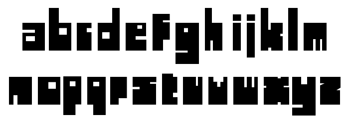 Highboot Font LOWERCASE