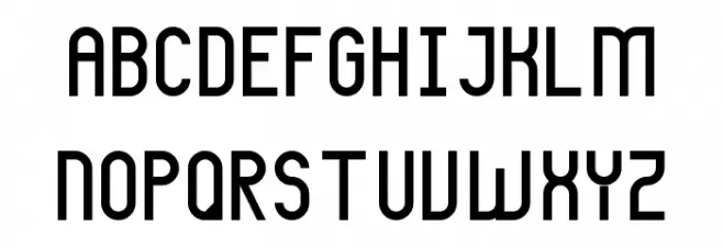 Highbrow Regular Schriftart Groß