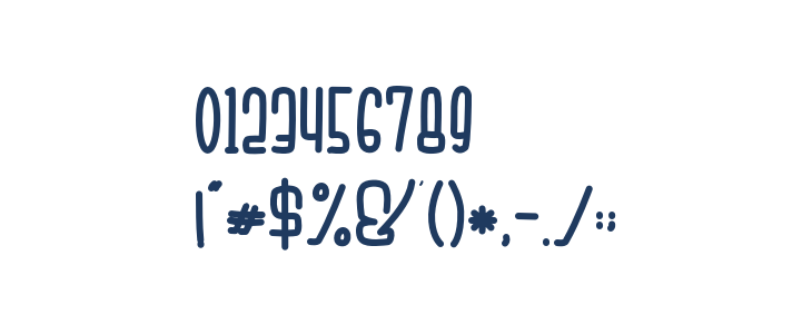 Highdream-Bold Other Characters