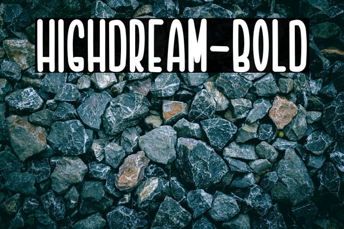 Highdream-Bold Example 3