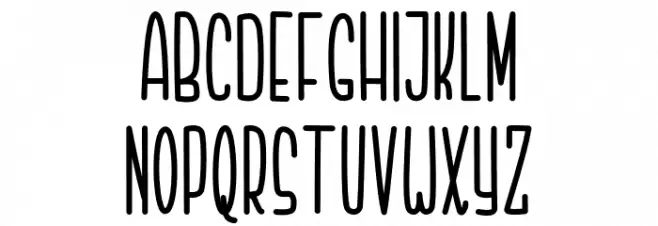 Highdream-Semibold Font Litere mici