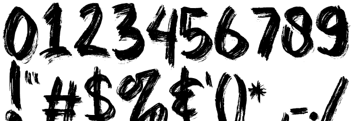 Higher Jump Font OTHER CHARS