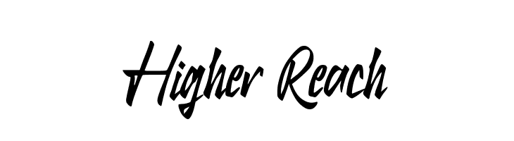 Higher Reach  नि: शुल्क फ़ॉन्ट्स डाउनलोड