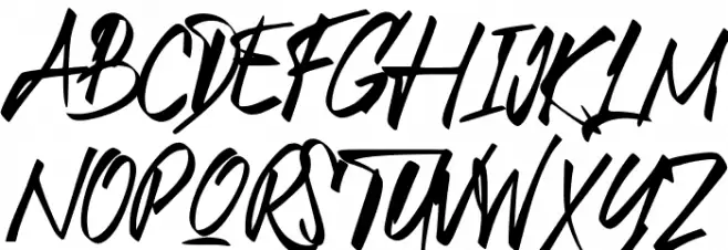 Higher Reach Schriftart Groß