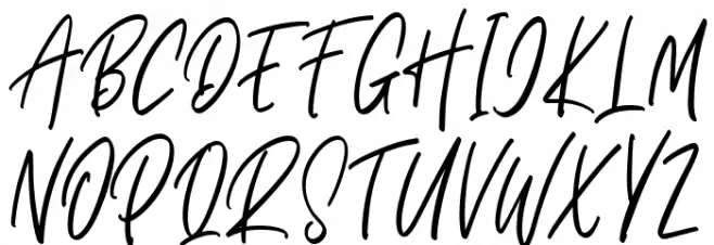 Higher Style خط أحرف كبيرة