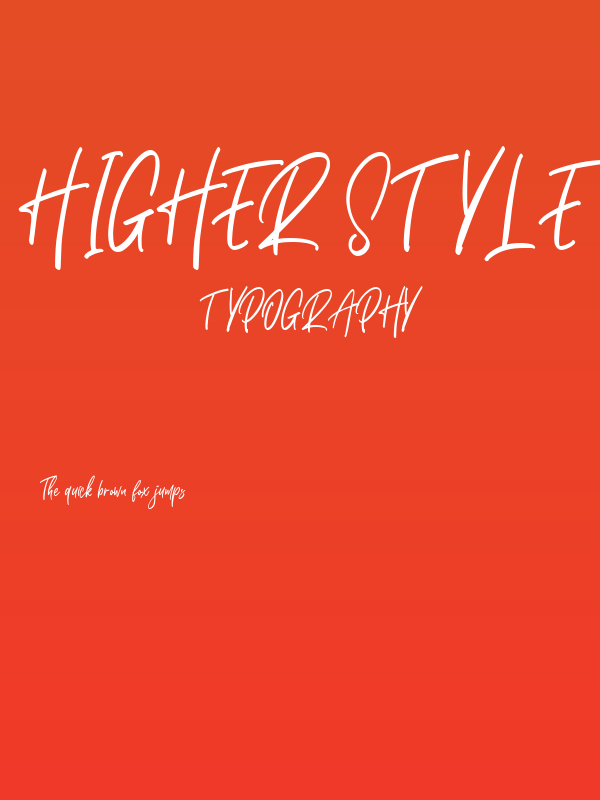 Higher Style Poster