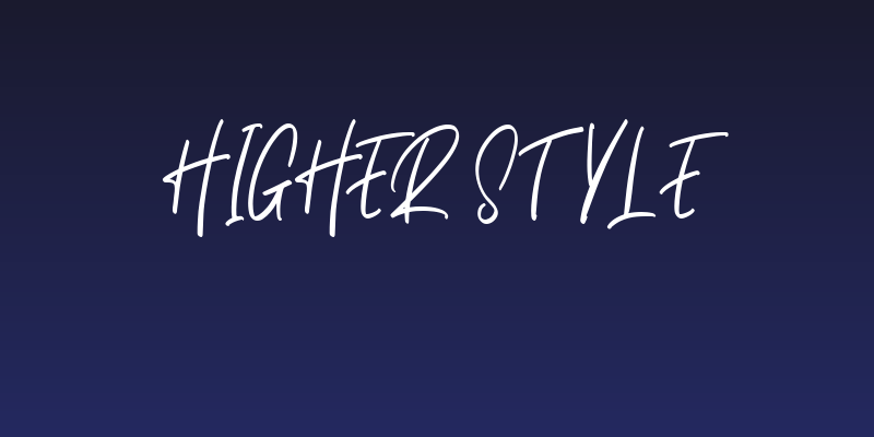 Higher Style Social Header