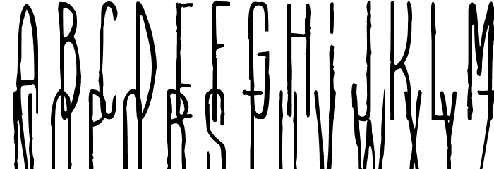 Higher Than High Font LOWERCASE