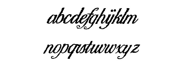 HigherBounties Font LOWERCASE