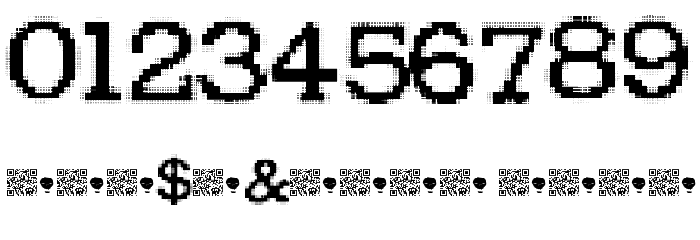 HigherPixels Font OTHER CHARS