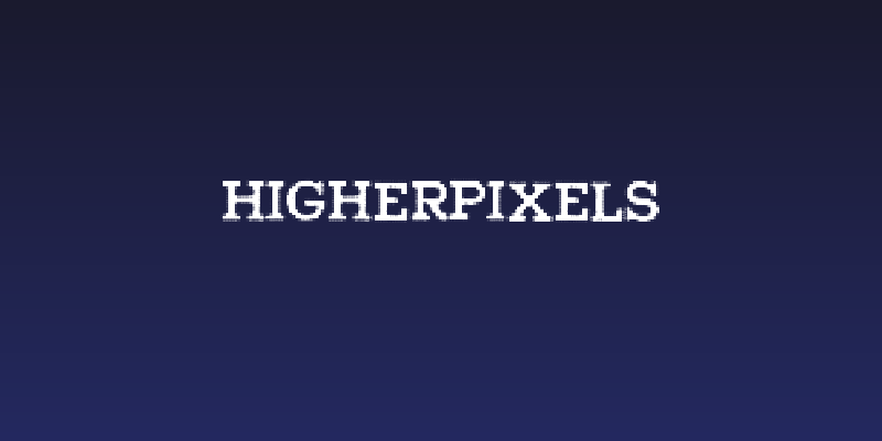 HigherPixels Social Header