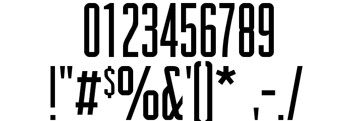 Higherup Normal Font OTHER CHARS
