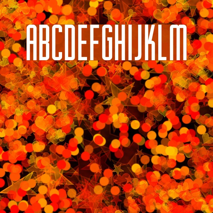 Higherup Normal Font examples