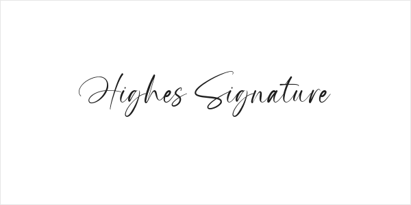 Highes Signature Logo