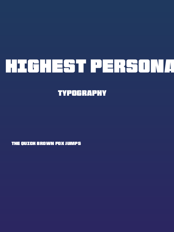 Highest PERSONAL USE ONLY! Poster