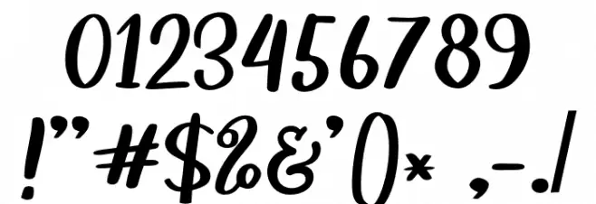 HighestDafont-Regular Font OTHER CHARS