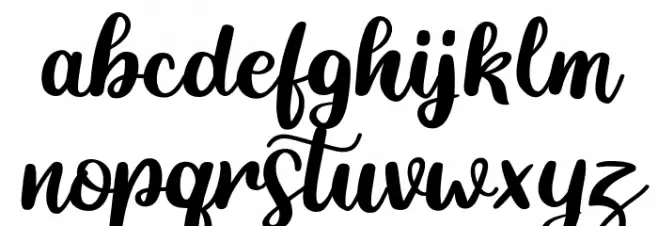 HighestDafont-Regular Caratteri MINUSCOLO