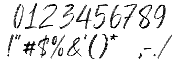 Highfilm Font OTHER CHARS