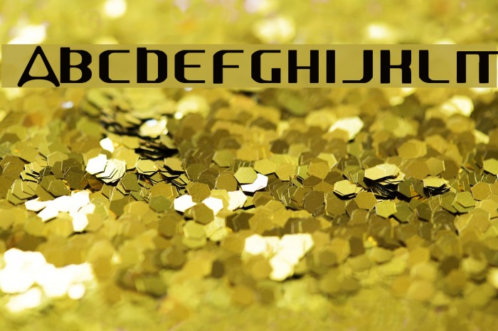 Highguard New Font examples