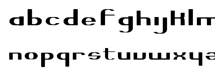 Highguard New Font LOWERCASE