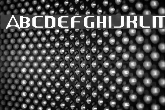 Highguard Font examples