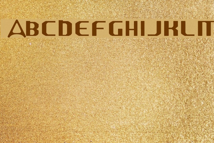 Highguard Font examples