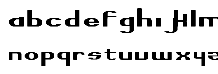 Highguard Font LOWERCASE