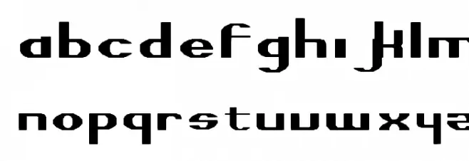 Highguard फ़ॉन्ट लोअरकेस