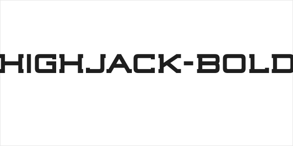 Highjack-Bold Logo