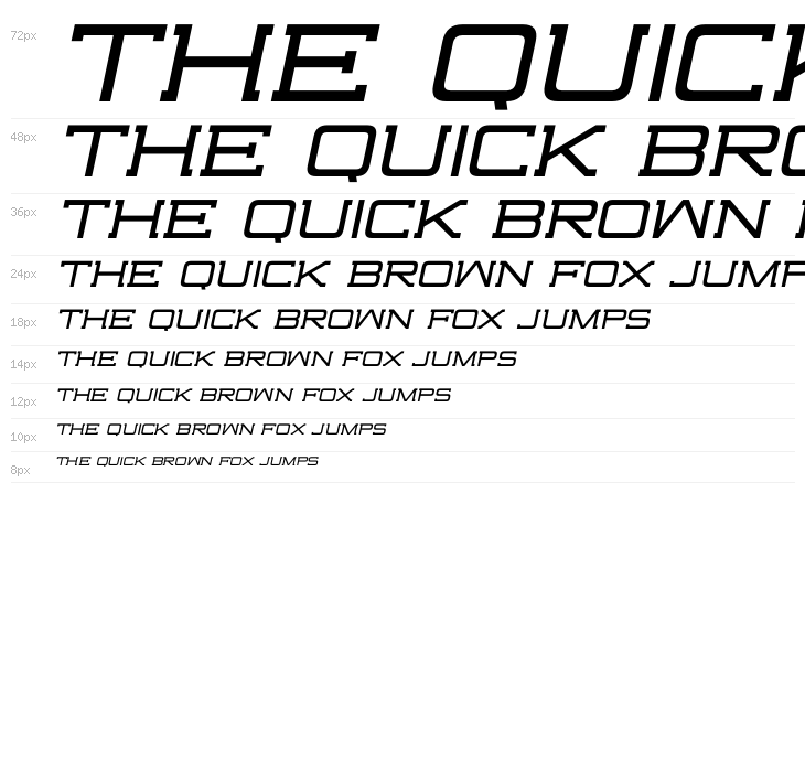 Highjack-Italic Waterfall