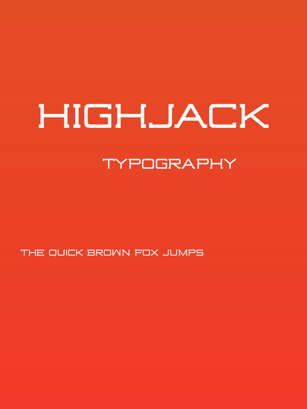 Highjack Poster